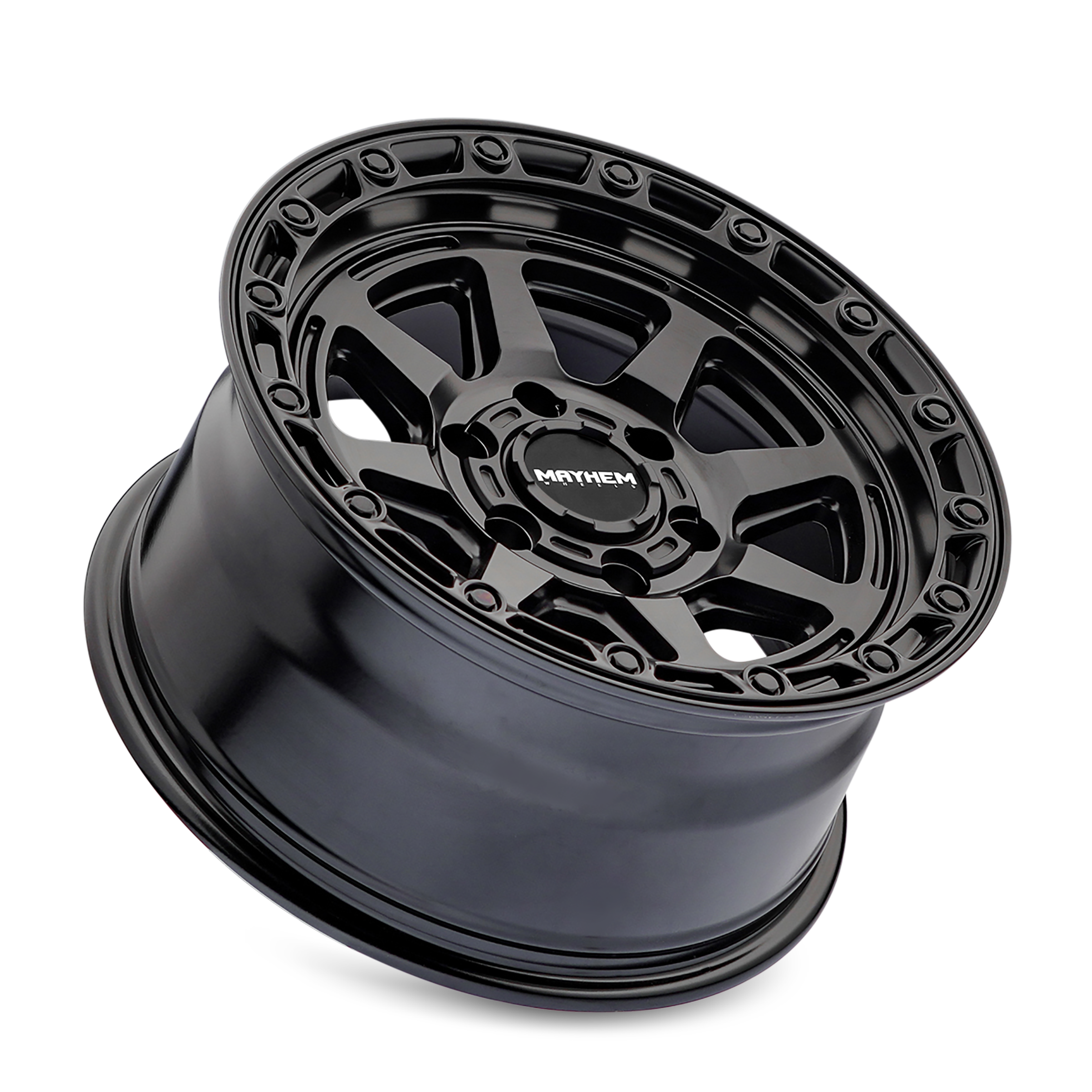 Mayhem Ridgeline 17x8.5" 6x139.7mm 106.1mm CB -6mm Satin Black