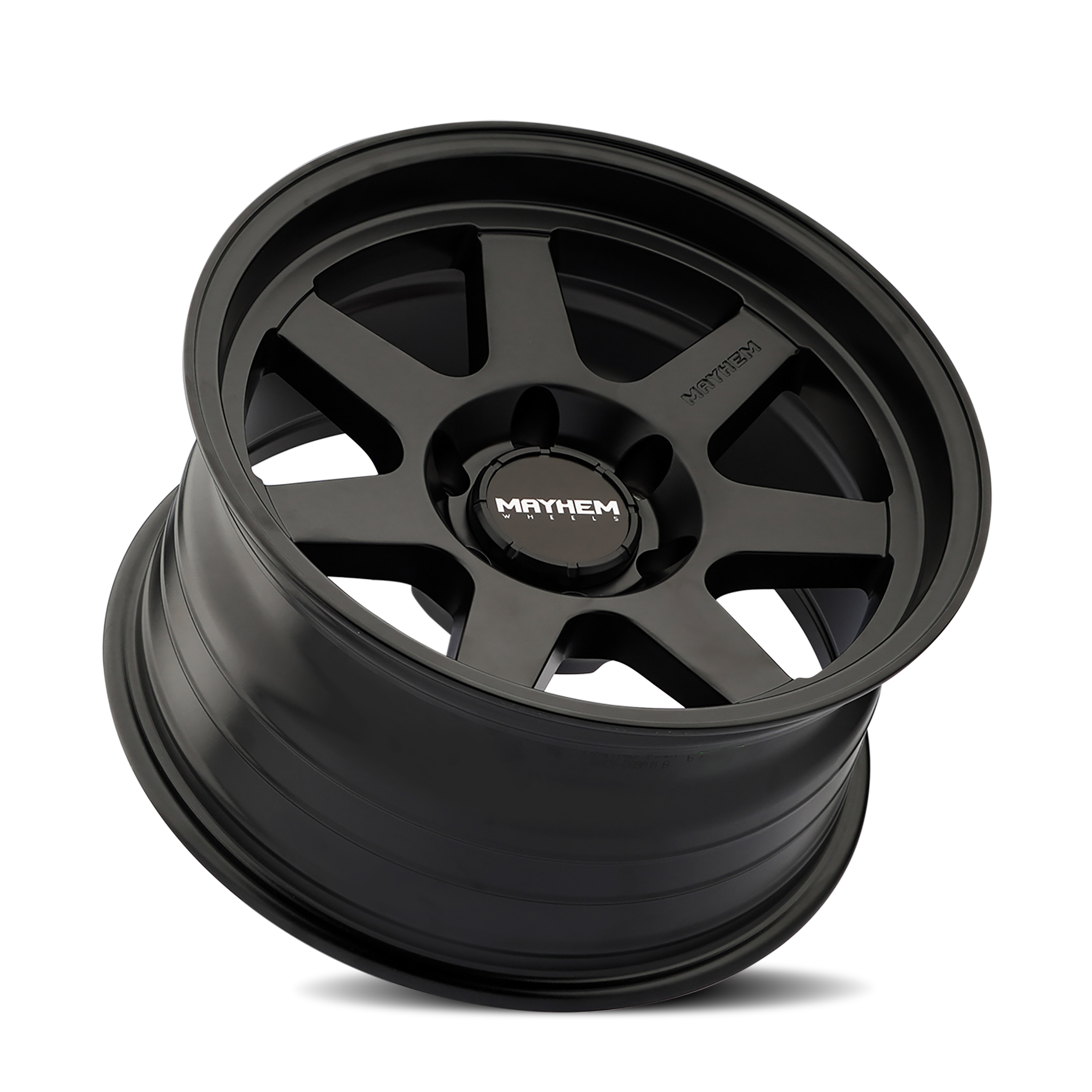 Mayhem Convoy 17x9" 6x139.7mm 106mm CB -6mm Satin Black