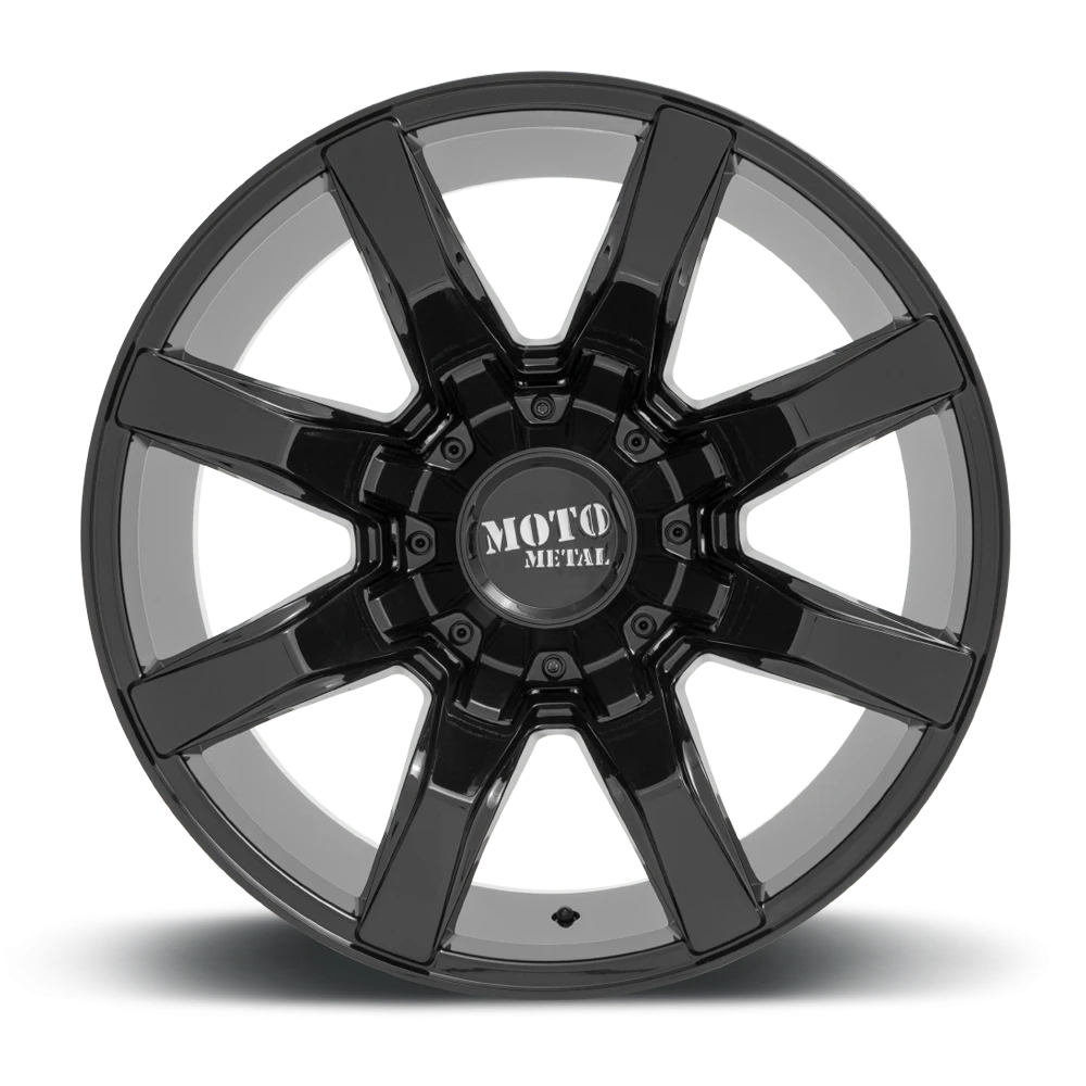 Moto Metal MO804 Spider GB 20x10 -18 6x135/6x139.7mm 106.1mm Gloss Black