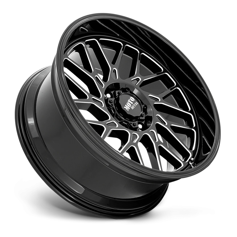 Moto Metal MO805 GB-M 22x10 -18 5x127mm 71.5mm Gloss Black Milled