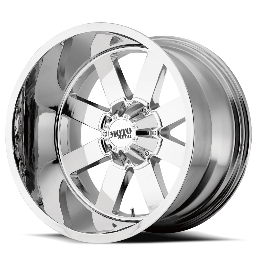 Moto Metal MO962 20x10" 8x180mm 124.2mm CB -24mm Chrome