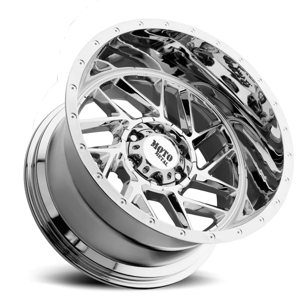 Moto Metal MO985 20x9" 6x139.7mm 106.1mm CB +18mm Chrome