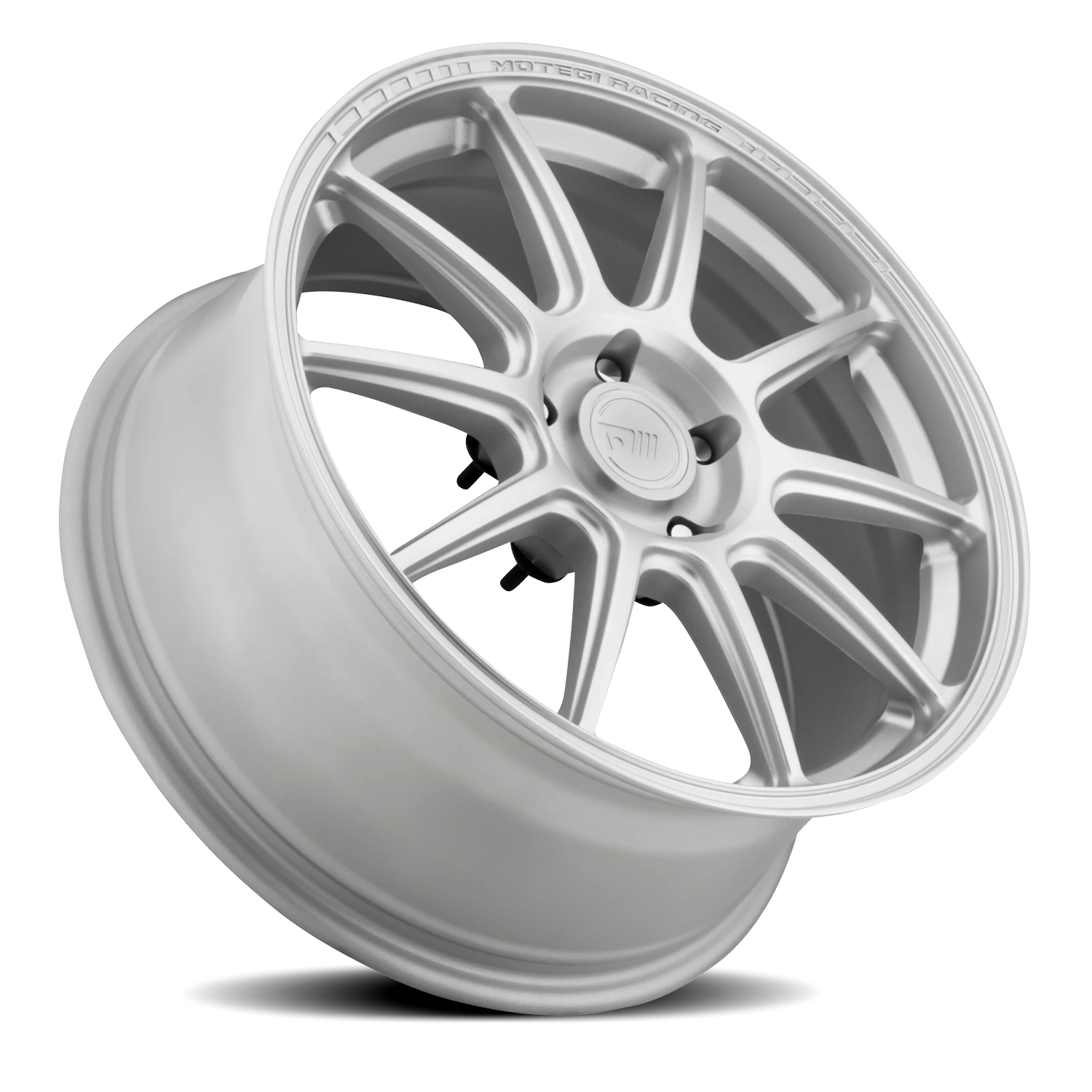 Motegi MR140 SS10 18x8.5" 5x112mm 66.56mm CB +35mm Hyper Silver