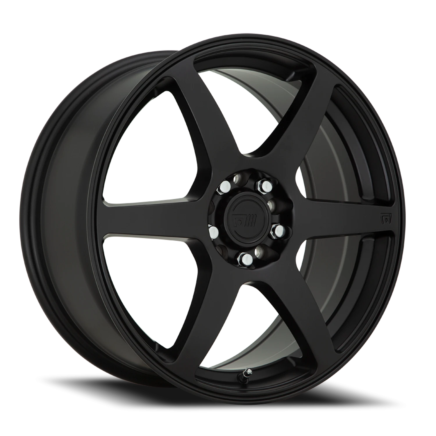 Motegi MR143 CS6 16x7" 5x108mm 72.6mm CB +40mm Satin Black