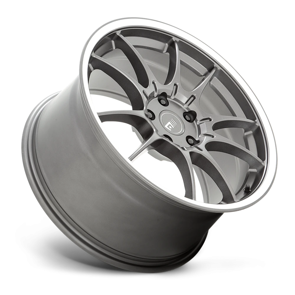 Motegi MR152 SS5 17x8" 4x108mm 63.4mm CB +45mm Gunmetal Machined Lip