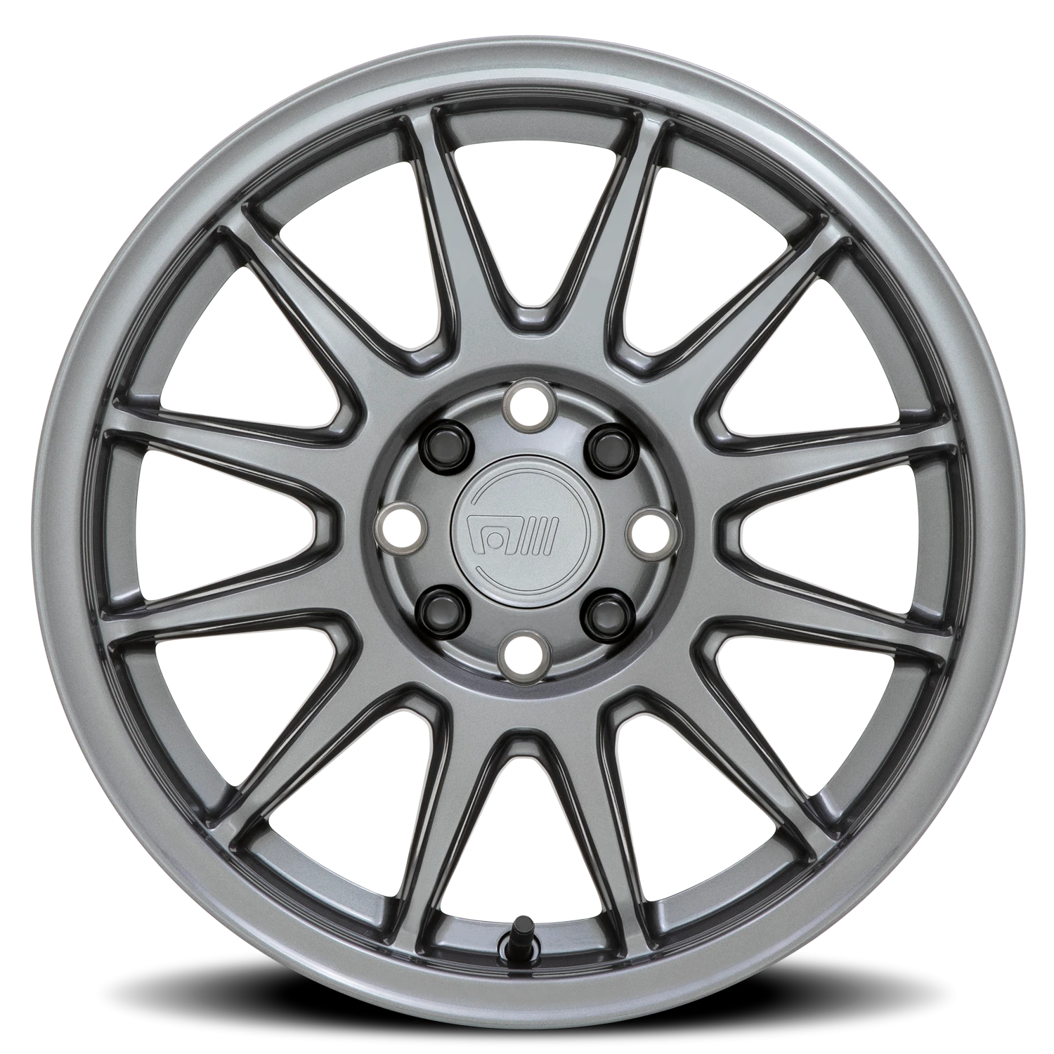 Motegi MR156 S12 15x8" 4x100mm 72.56mm CB +28mm Gloss Gunmetal