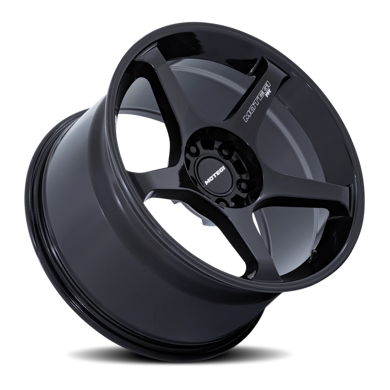 Motegi MR159 Battle V 17x8.5" 5x114.3mm 72.56mm CB +35mm Gloss Blackbird Metallic