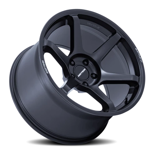 Motegi MR160 Battle VI 18x10.5" 5x120mm 74.1mm CB +35mm Matte Blackbird Metallic