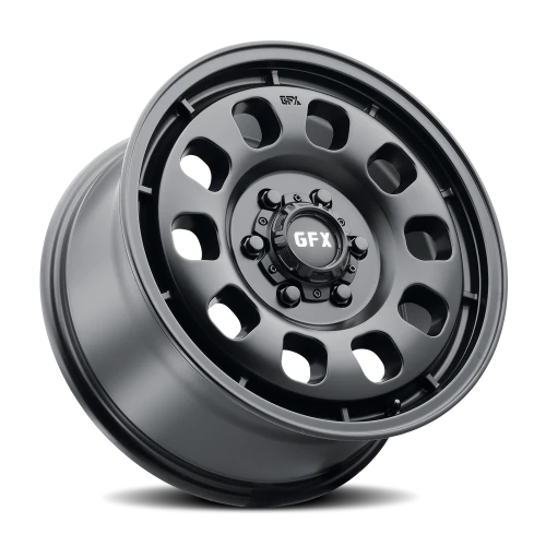 G-FX MV4 17x8 +40 6x130mm 84.1mm Matte Black