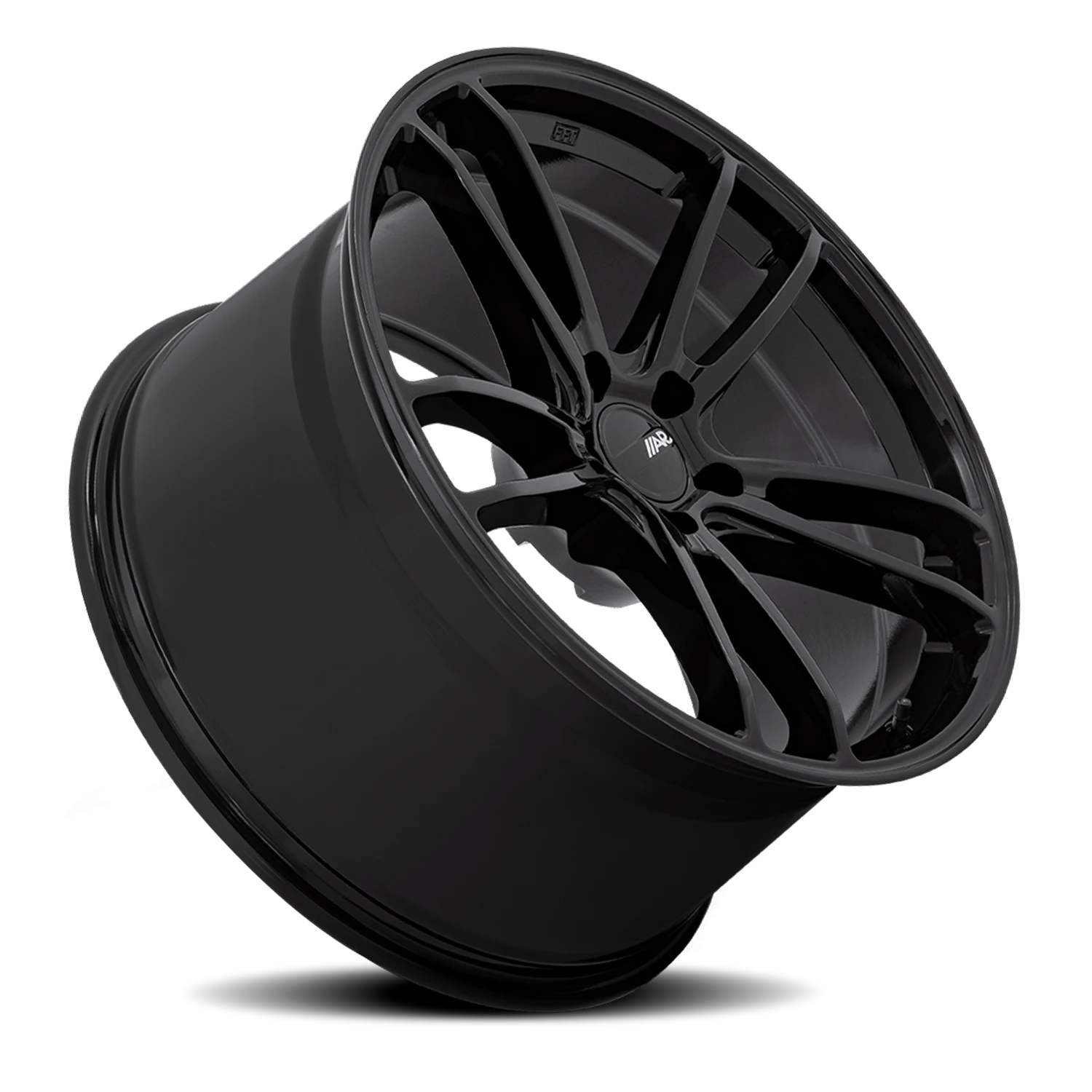American Racing Mach Five 19x10" 5x114.3mm 70.5mm CB +35mm Gloss Black