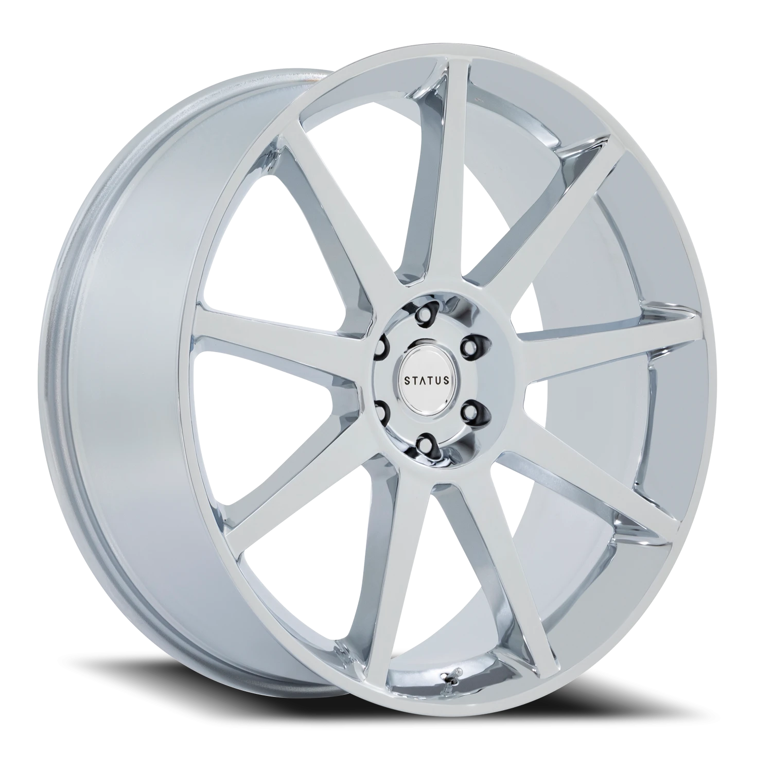 Status Mammoth CH 22x9.5 +30 5x127mm 71.5mm Chrome