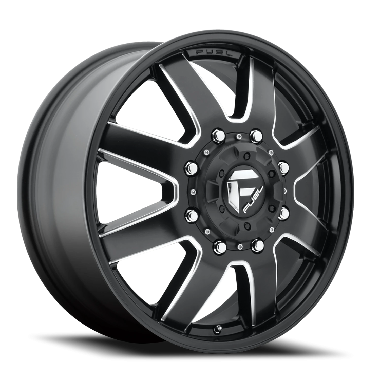 Fuel Maverick Dually 22x8.3" 8x200mm 142mm CB +105mm Black Milled