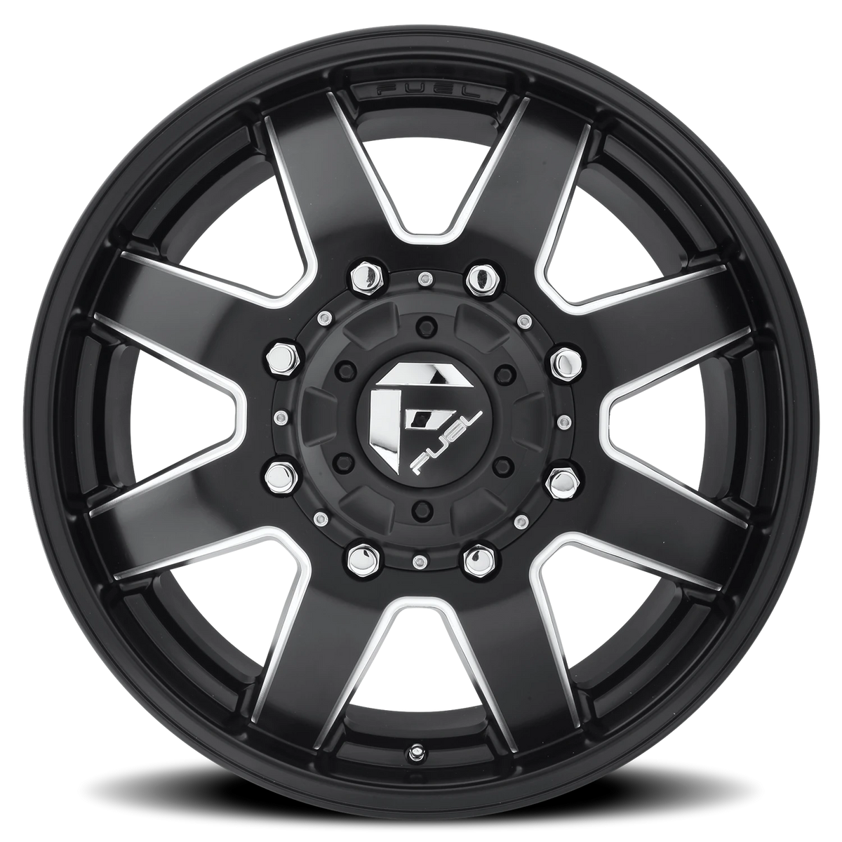 Fuel Maverick Dually 22x8.3 +105 8x165.1mm 121.5mm Black Milled