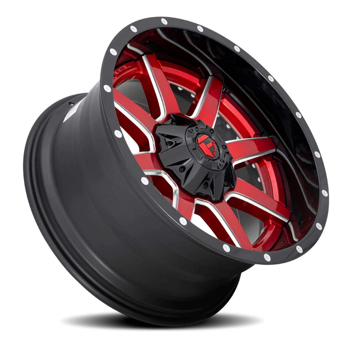 Fuel Maverick 22x12 -44 5x127mm 87.1mm Gloss Red