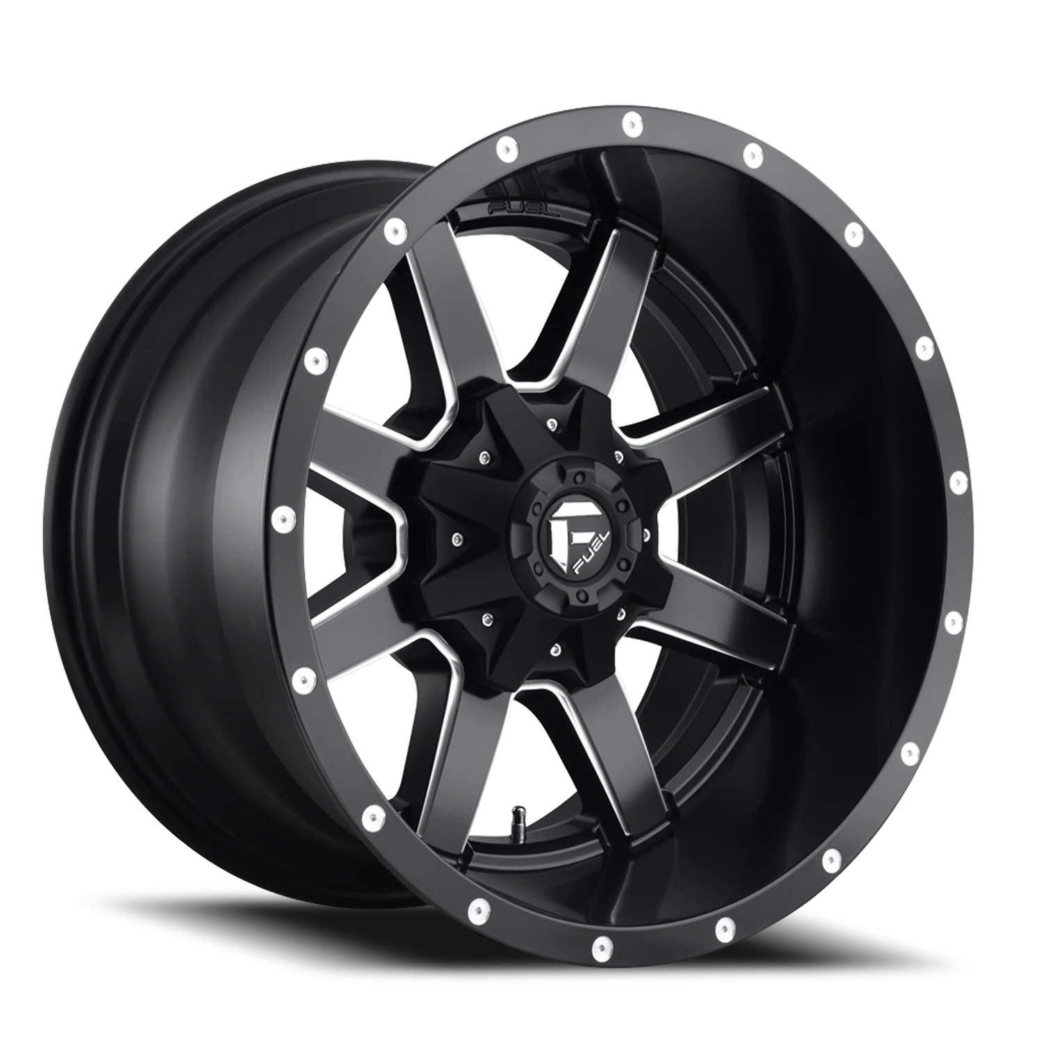 Fuel Maverick 20x10" 8x170mm 125.2mm CB -18mm Black Milled