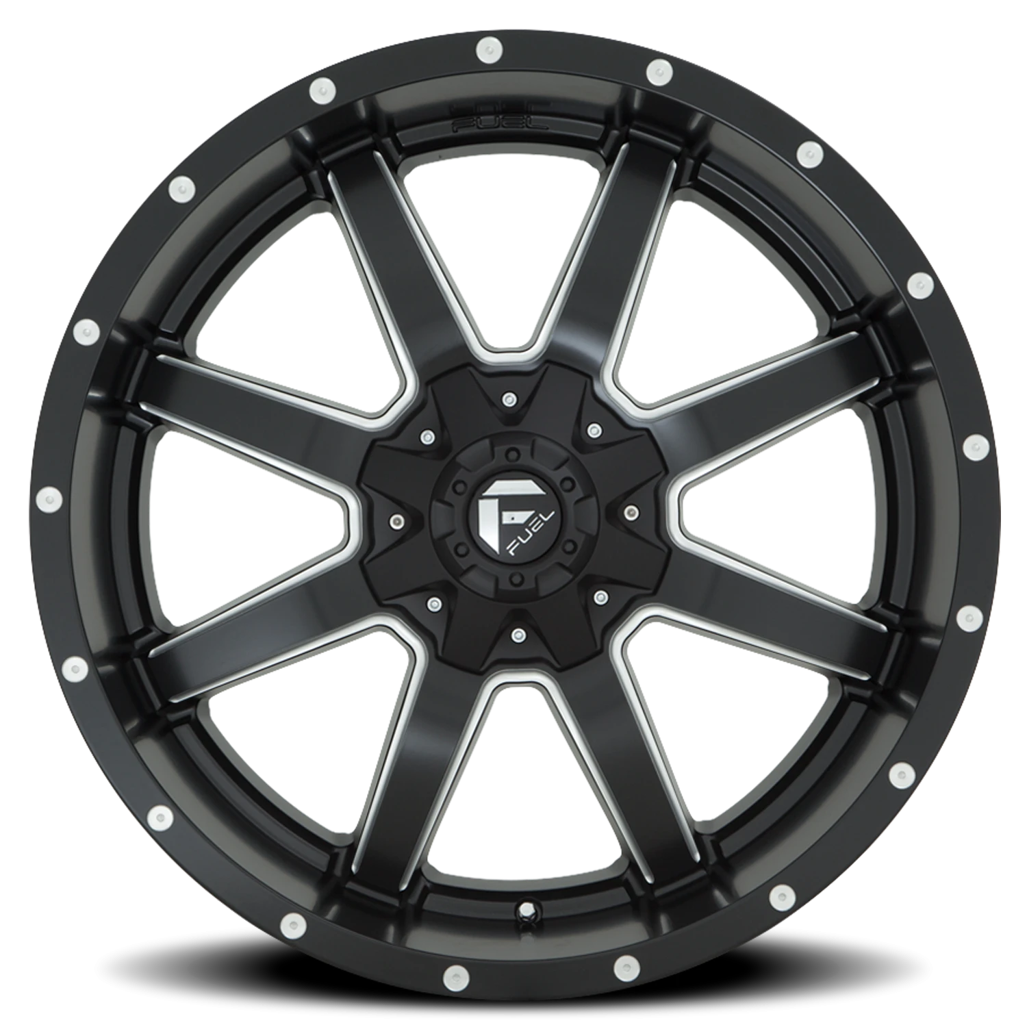 Fuel Maverick 20x10" 8x170mm 125.2mm CB -18mm Black Milled