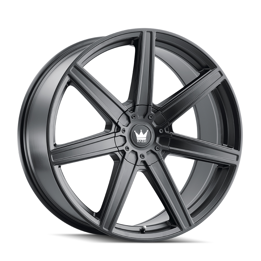 Mazzi Laguna 376 Matte Black 18x8 5x108/5x114.3 35mm 72.6mm