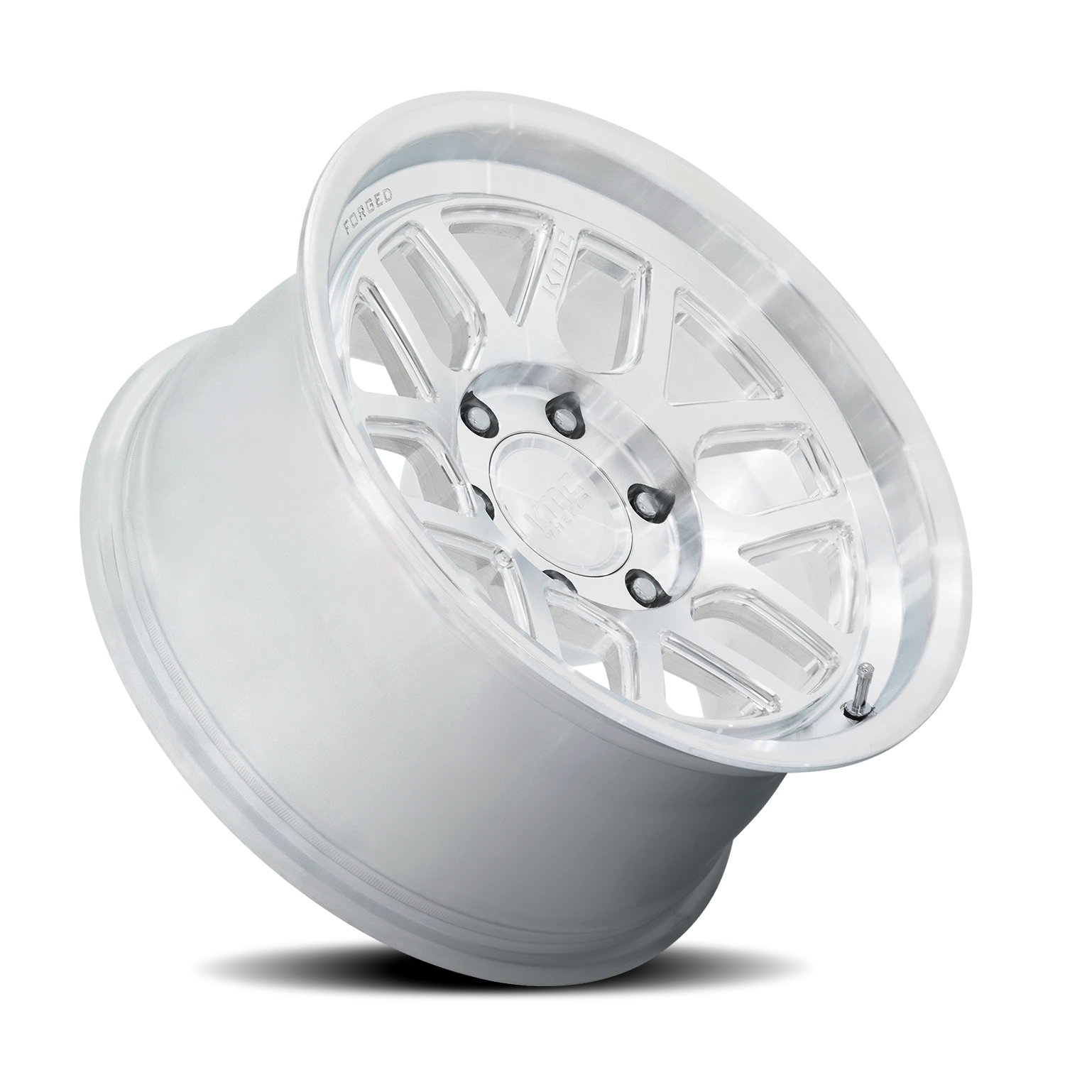 KMC Mesa Forged Monoblock KM446 RW 18x9 -12 6x135mm 87.1mm Machined Raw Machined