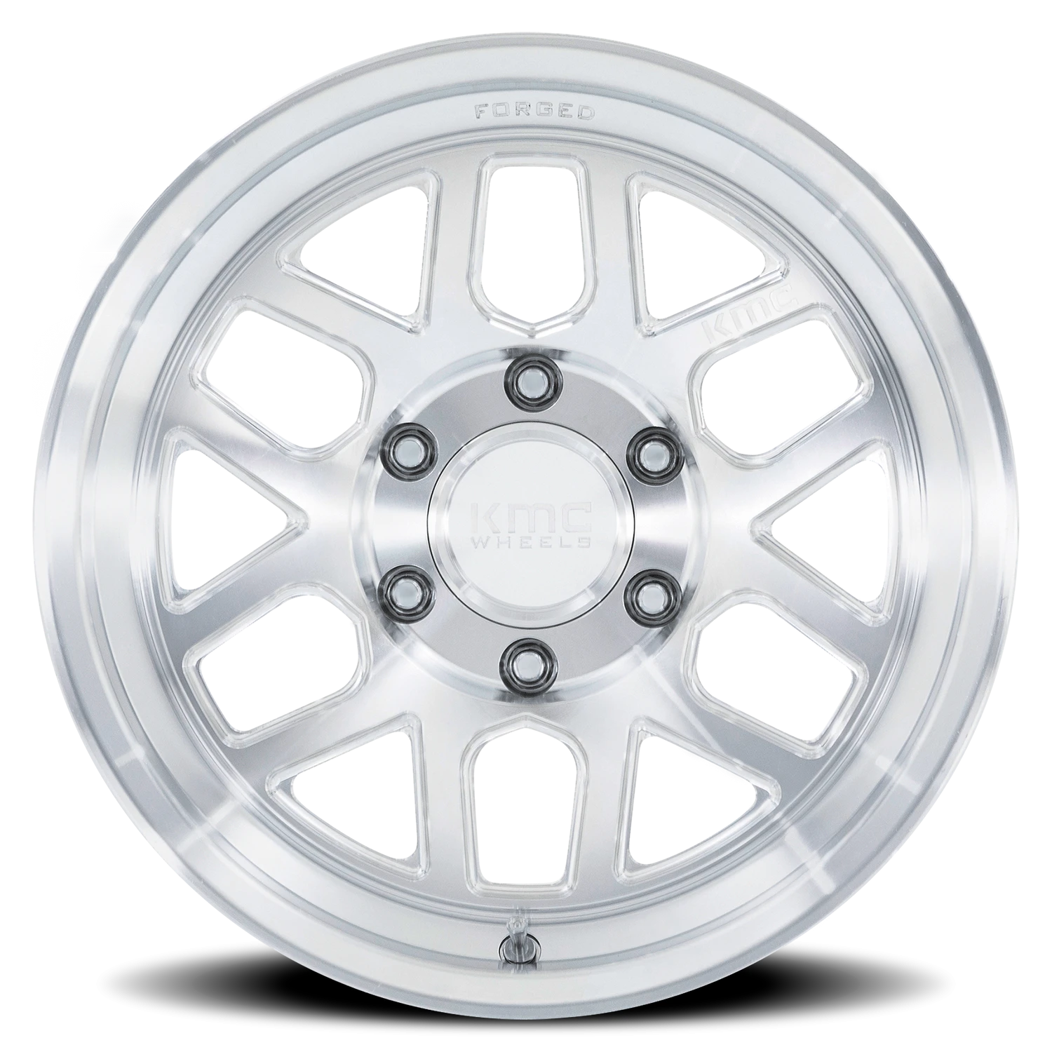 KMC Mesa Forged Monoblock 18x9" 6x135mm 87.1mm CB +18mm Machined Raw Machined