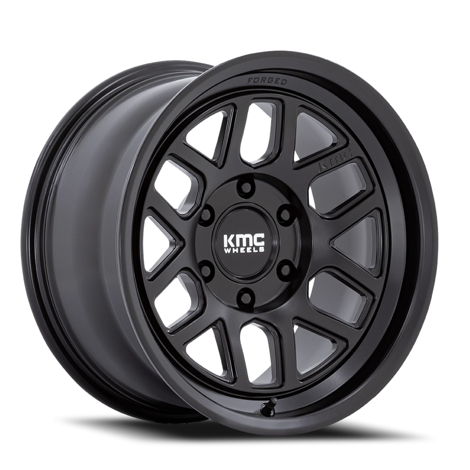 KMC Mesa Forged Monoblock 17x8.5" 6x135mm 87.1mm CB 0mm Satin Black