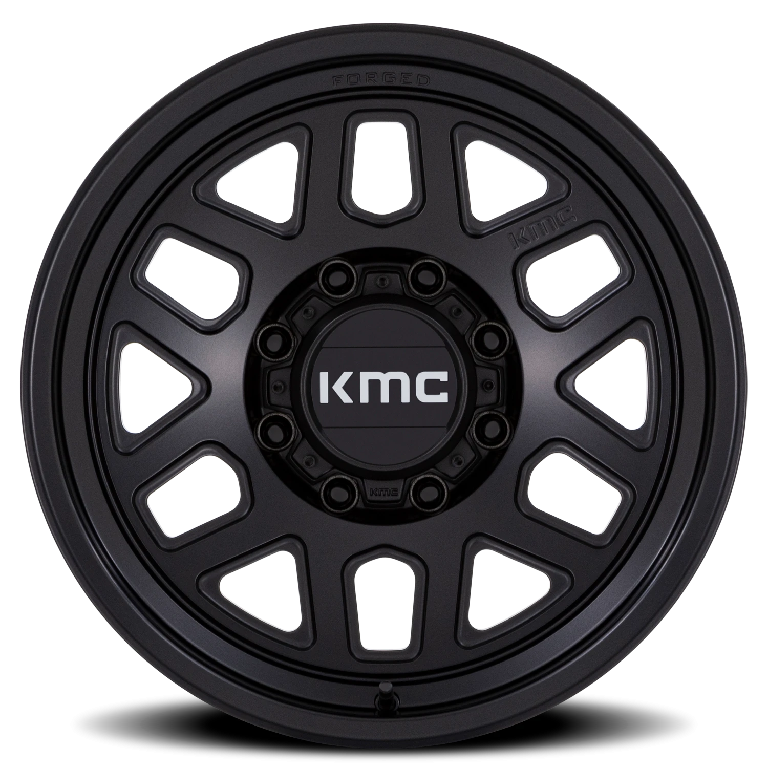 KMC Mesa Forged Monoblock KM451 MX 18x9 -12 8x170mm 125.1mm Satin Black