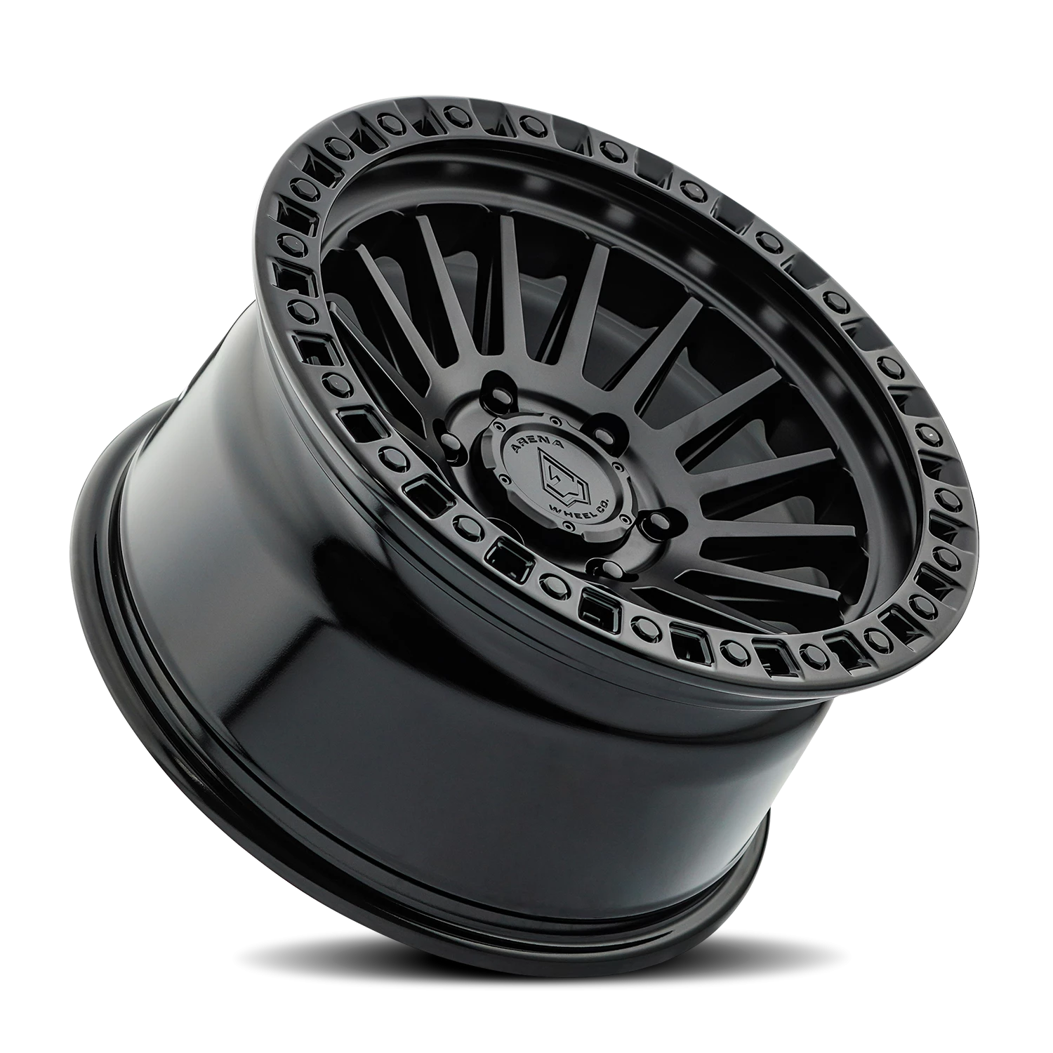 Arena Mesa 20x9" 5x127mm 71.5mm CB 0mm Satin Black Glossy Black Lip