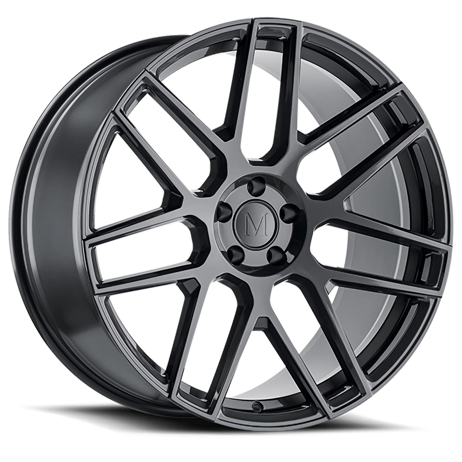 Mandrus Miglia 20x10" 5x112mm 66.6mm CB +25mm Gloss Gunmetal