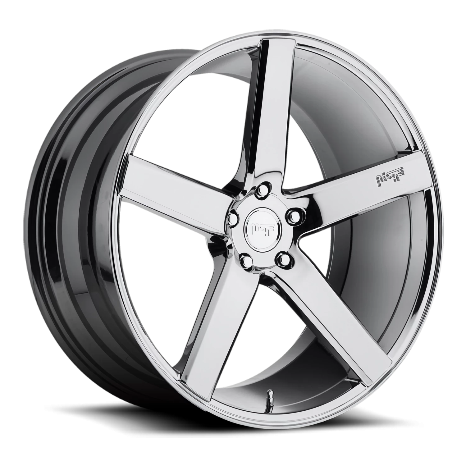 Niche Milan 20x8.5" 5x112mm 66.5mm CB +34mm Chrome