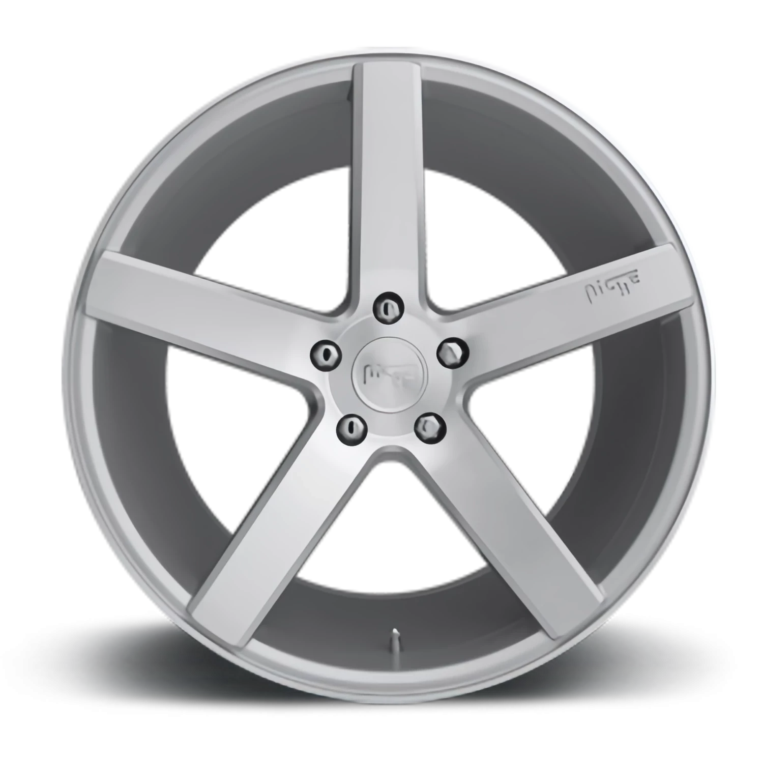 Niche Milan 19x8.5" 5x114.3mm 72.6mm CB +35mm Silver Machined