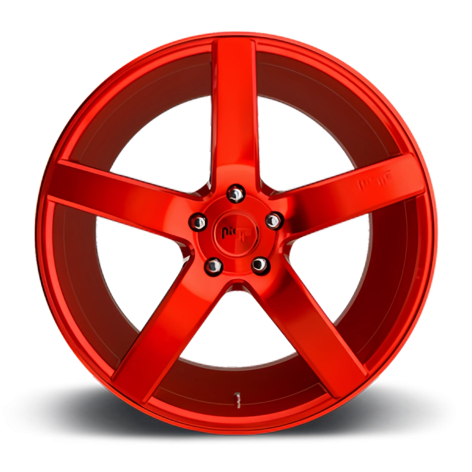 Niche Milan 20x10" 5x114.3mm 72.6mm CB +40mm Gloss Red