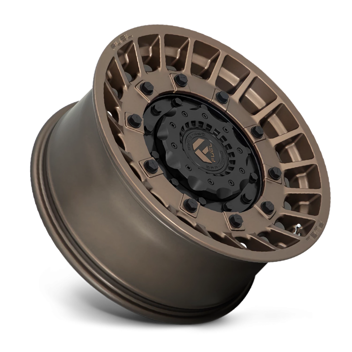 Fuel Militia 20x9 +1 6x135mm 106.1mm Matte Bronze