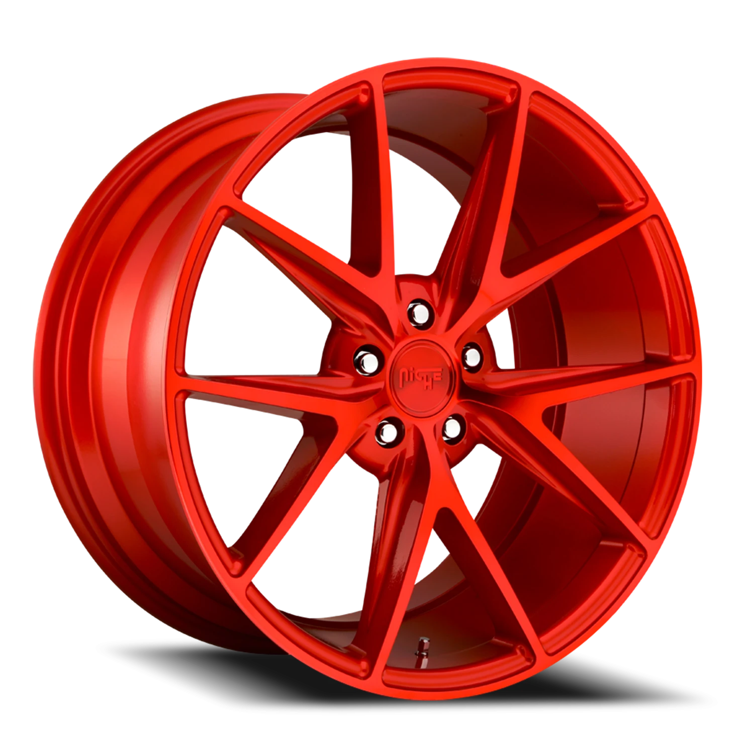Niche Misano 20x9" 5x114.3mm 72.6mm CB +35mm Gloss Red