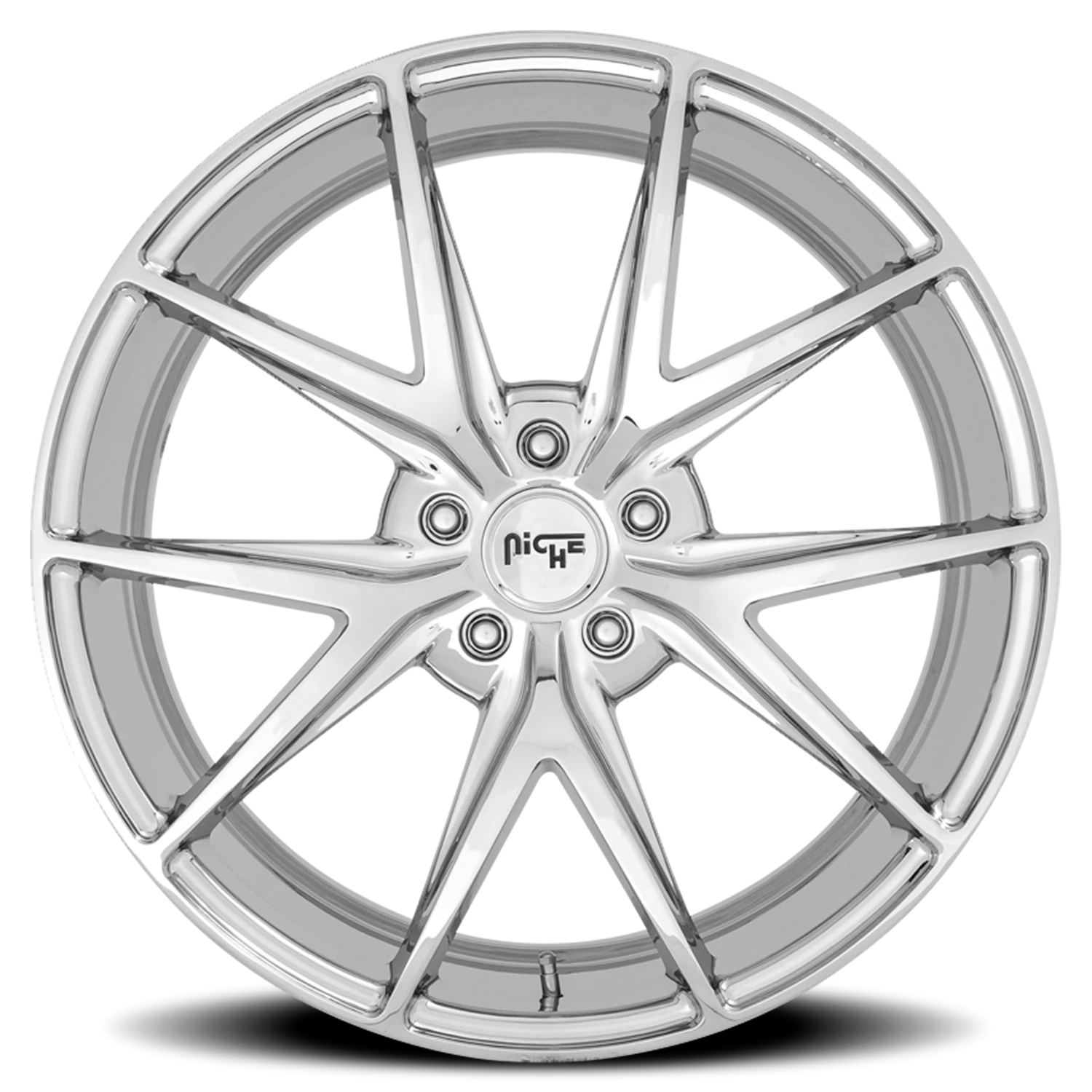 Niche Misano 20x9" 5x120mm 72.7mm CB +35mm Chrome