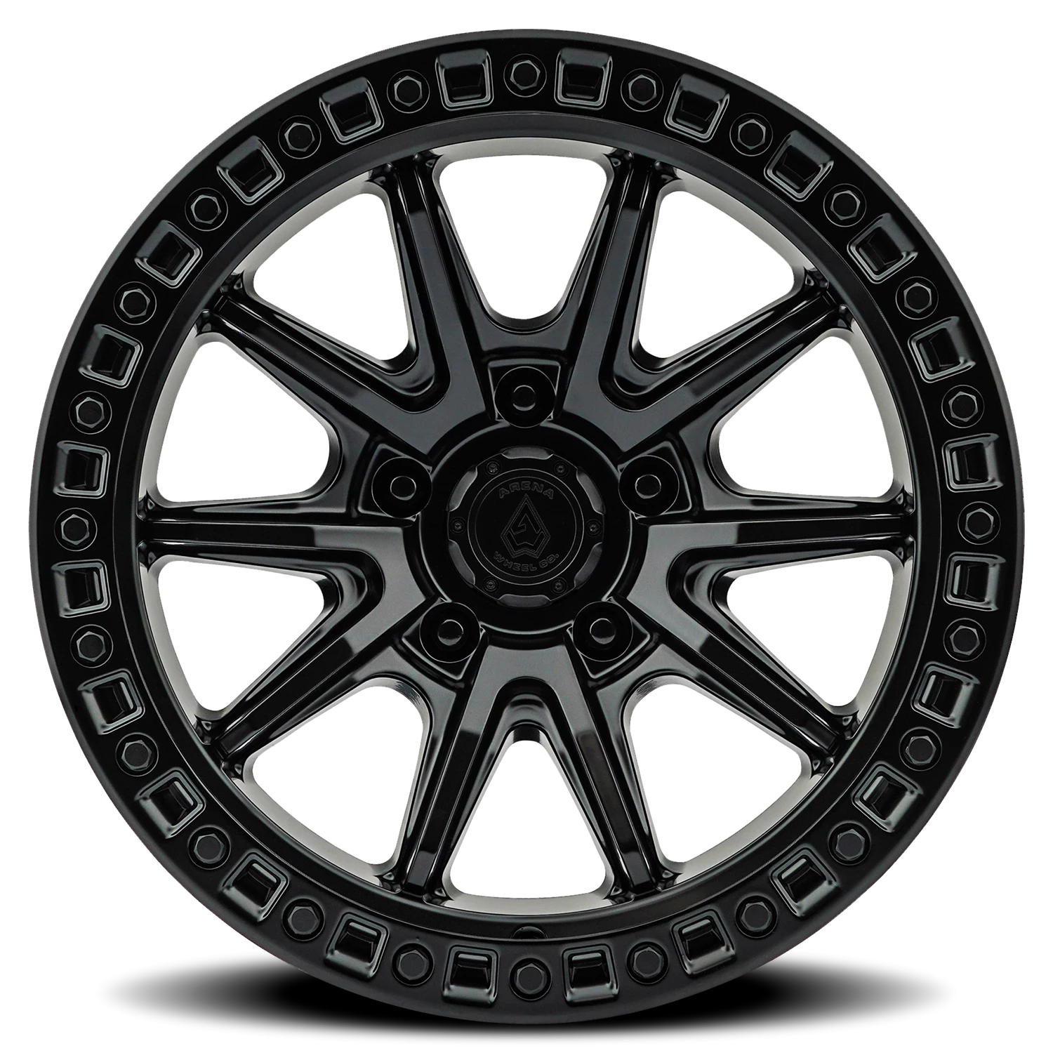 Arena Mission 17x9" 5x127mm 71.5mm CB 0mm Satin Black