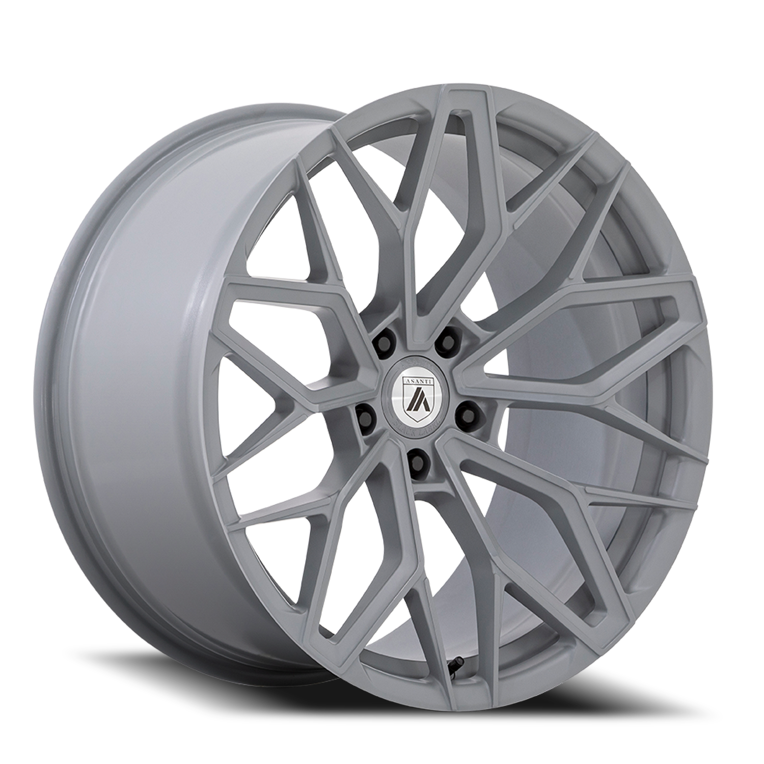 Asanti Black Label Mogul 5 20x12" 5x115mm 71.5mm CB +6mm Battleship Gray Two Toned