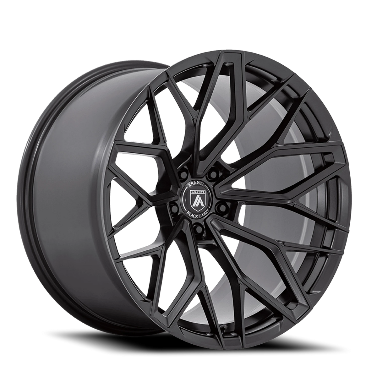 Asanti Black Label Mogul 5 22x9 +27 5x120mm 72.56mm Satin Black