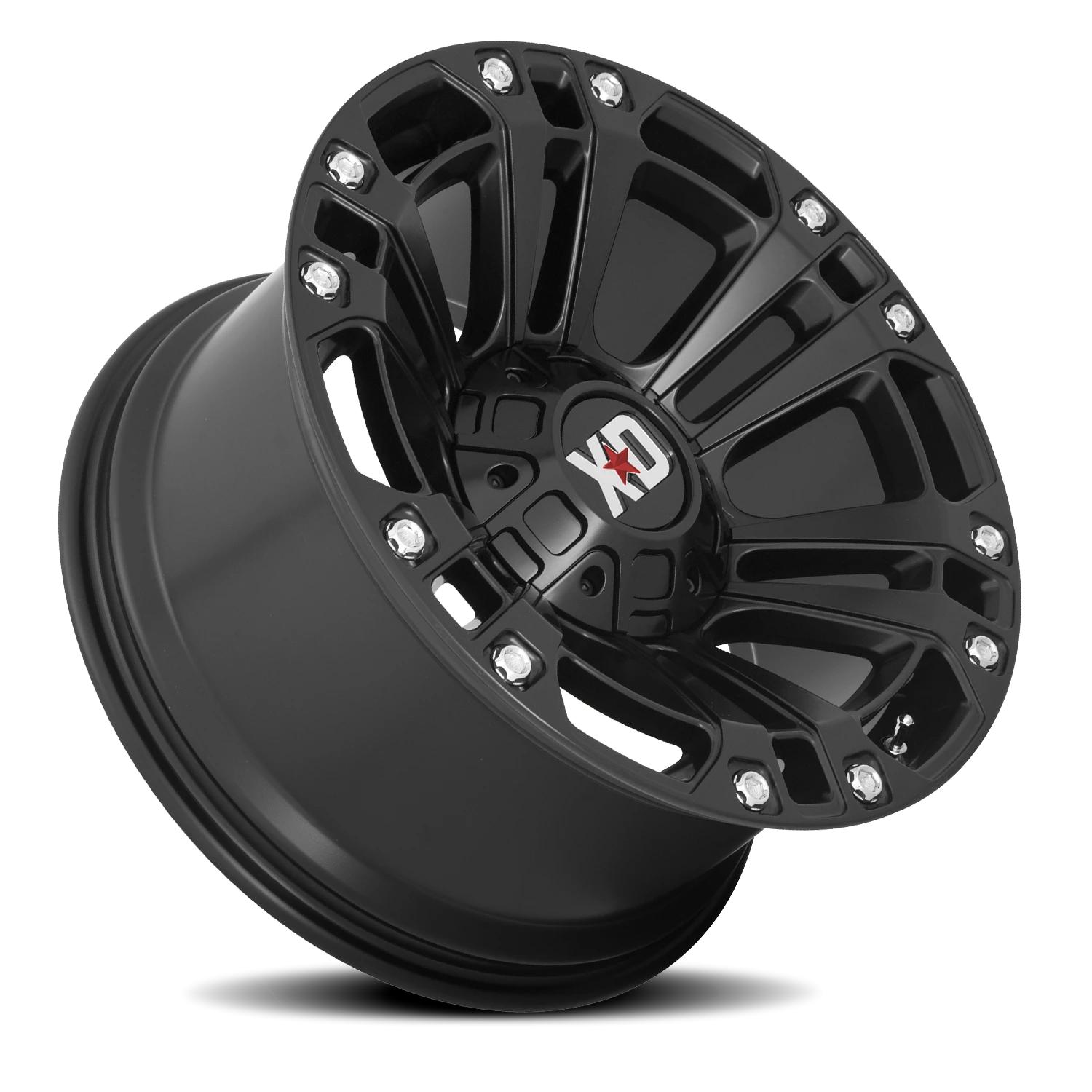 XD Series Monster 3 20x9" 5x139.7mm 110.5mm CB +18mm Satin Black