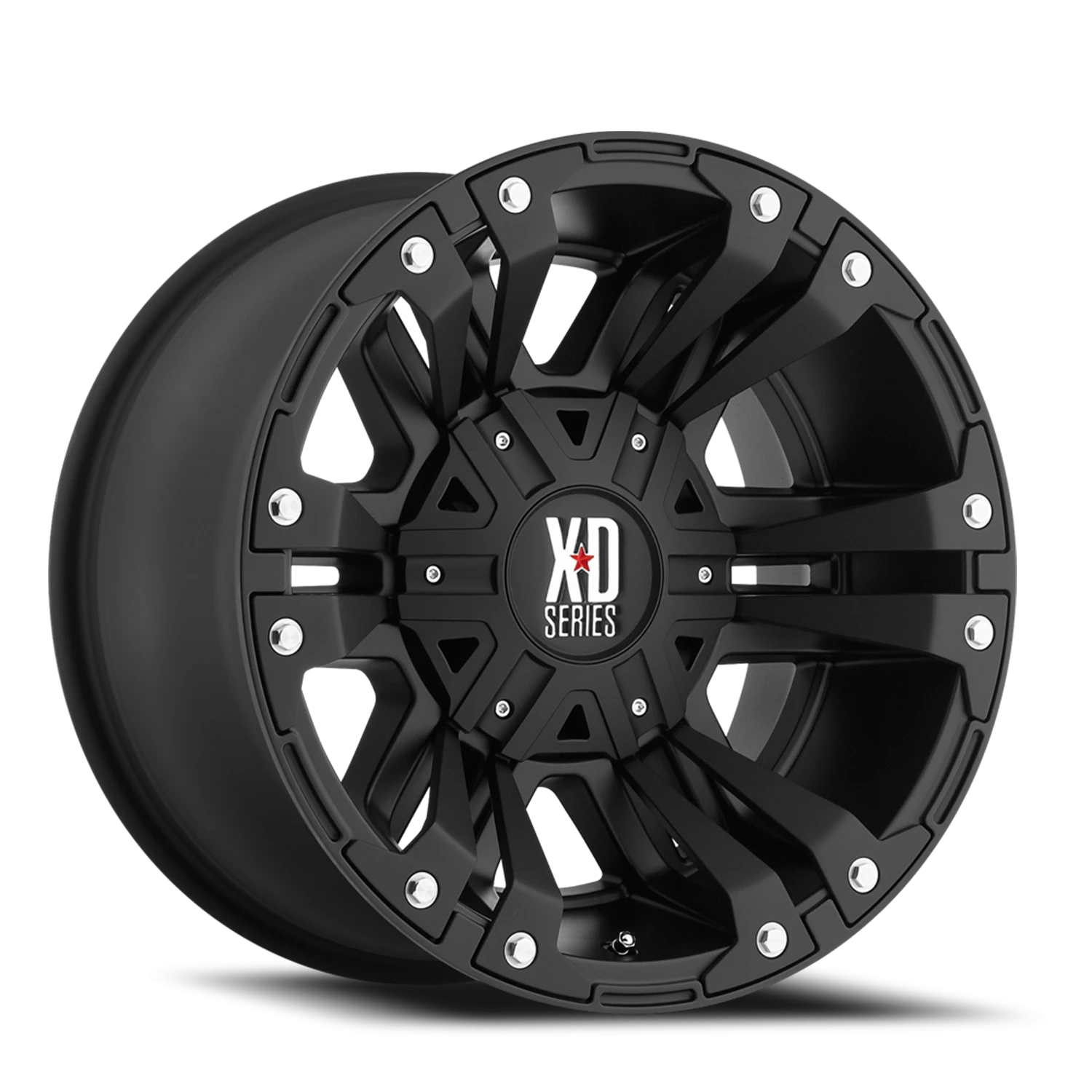 XD Series Monster II 18x9" 5x114.3mm 72.56mm CB +18mm Matte Black