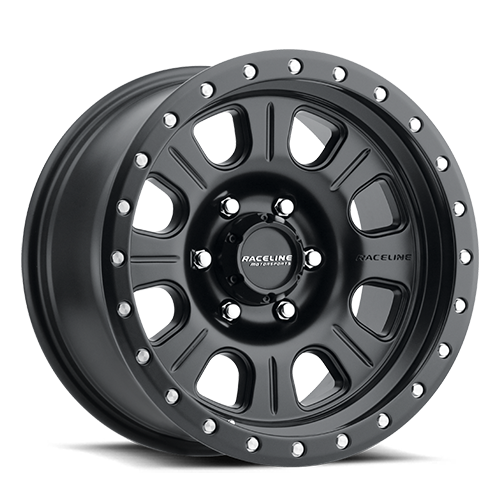 Raceline Monster 928B 17x9 -12 8x170mm 130.81mm Matte Black