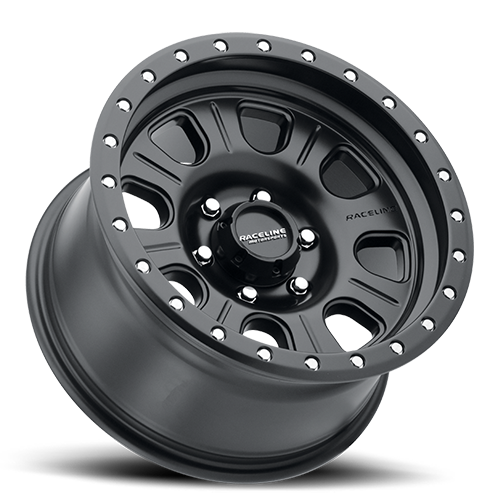 Raceline Monster 928B 17x9 -12 8x165.1mm 130.81mm Matte Black