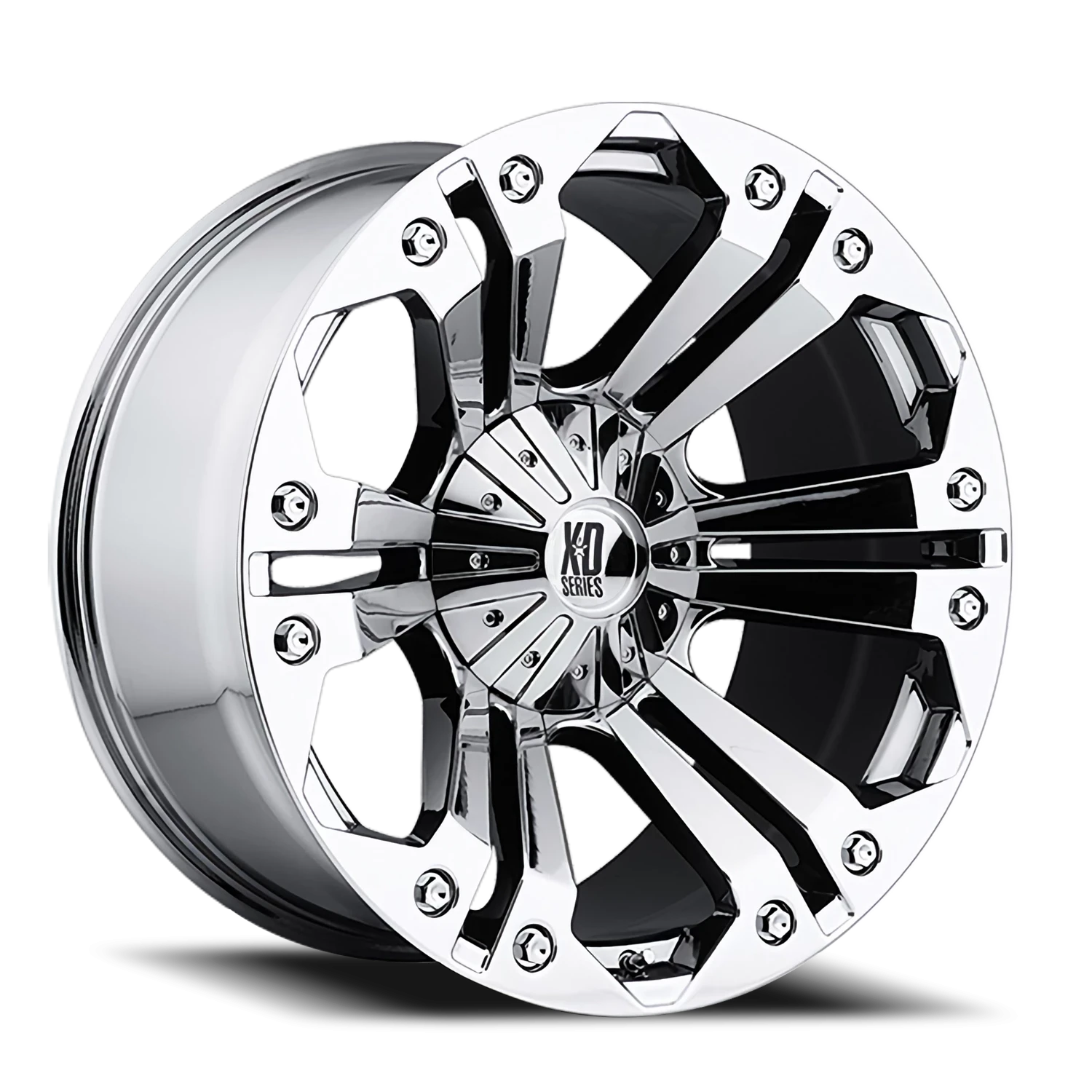 XD Series Monster XD778 CH 20x10 -12 5x139.7/5x150mm 110.5mm Chrome
