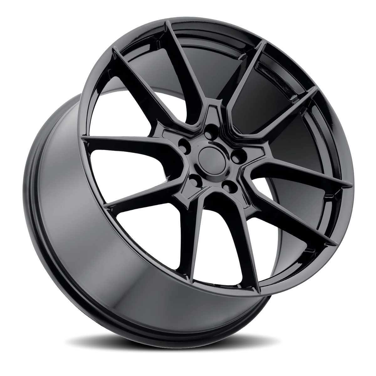 Replica Alloys FDH 20x8.5 +35 5x114.3mm 73.1mm Gloss Black