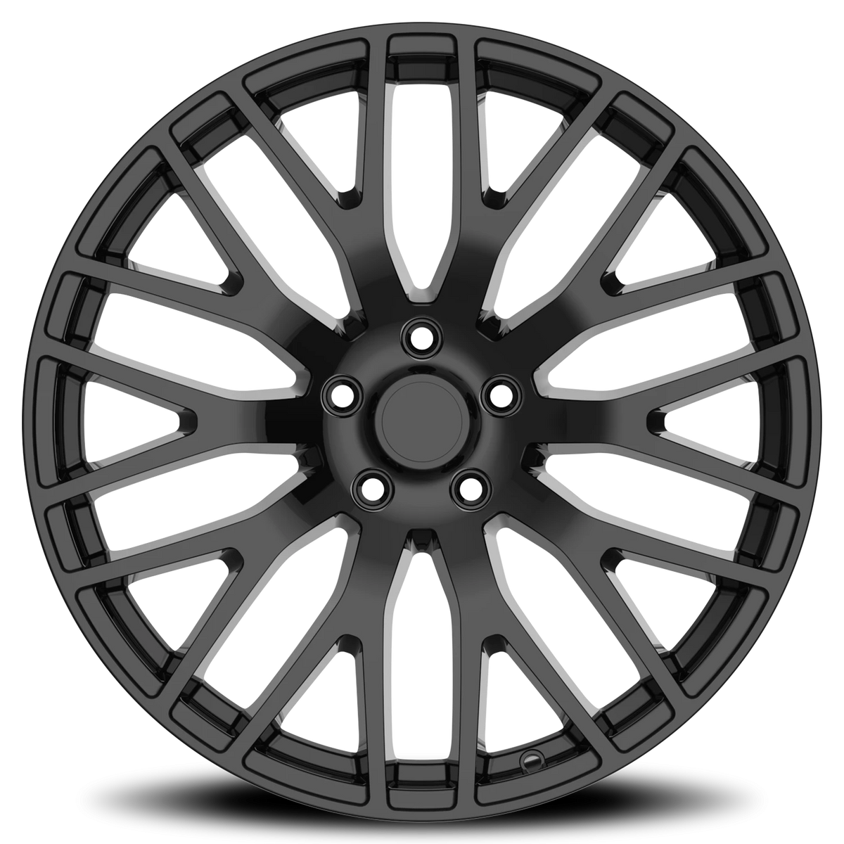 Replica Alloys Mustang Performance 19x9 +45 5x114.3mm 70.6mm Gloss Black