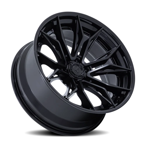 Fuel Mutiny 22x10 +0 8x180mm 124.2mm Matte Black Gloss Black Lip