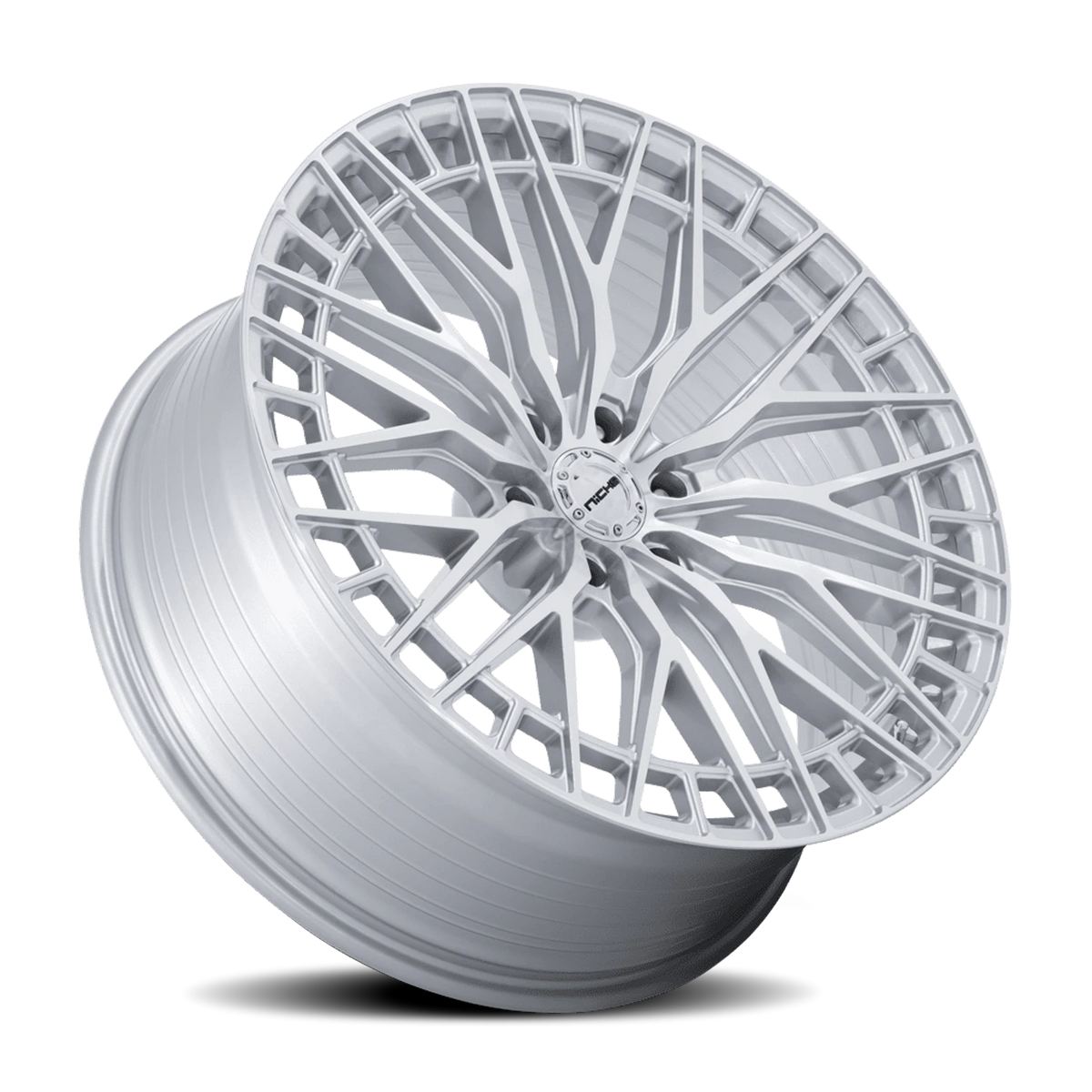 Niche NC288 Genoa 22x10 +30 6x135mm 87.1mm Gloss Silver Machined Face