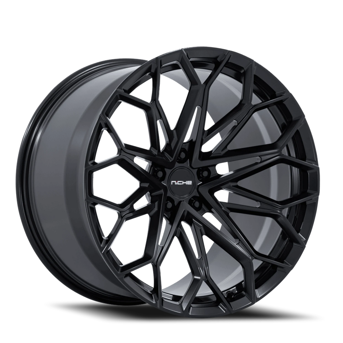 Niche NC600 Manta 20x12 +50 5x120.65mm 70.3mm Matte Black