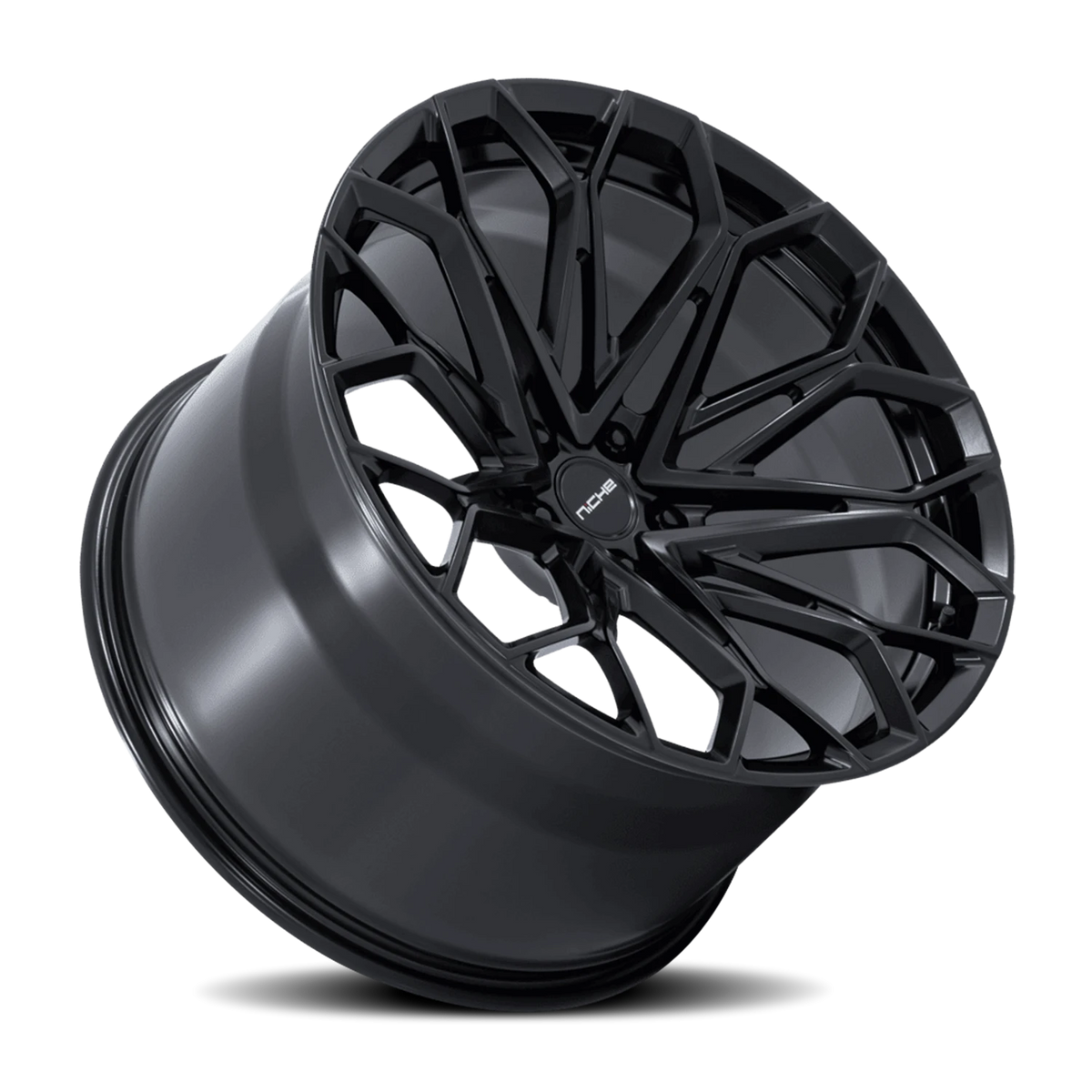 Niche NC600 Manta 20x12 +50 5x120.65mm 70.3mm Matte Black