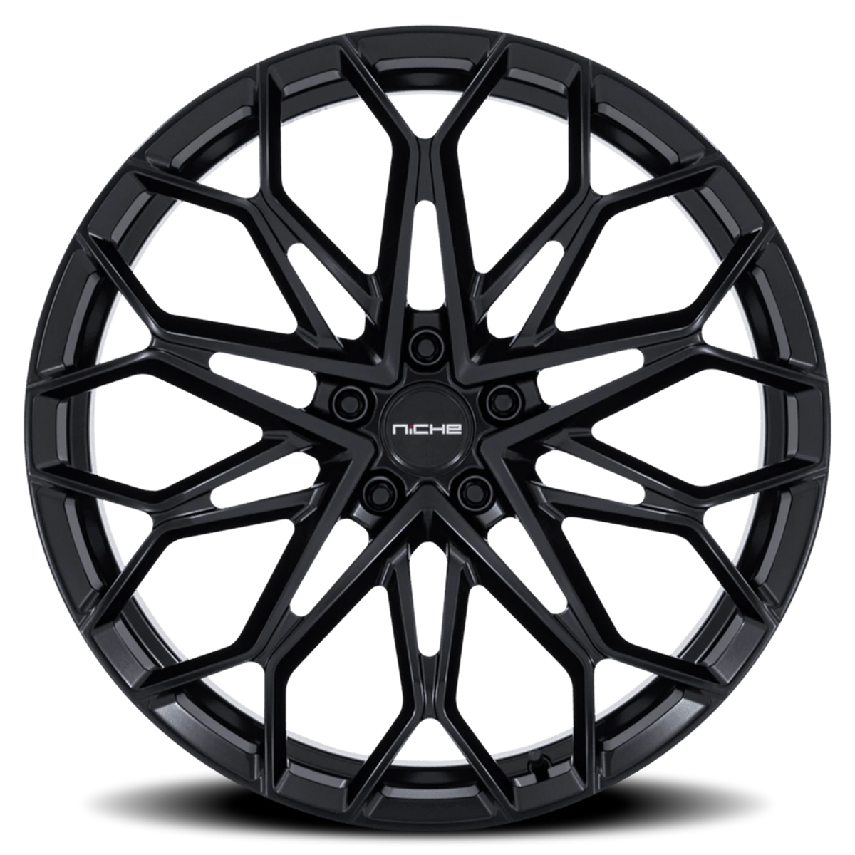 Niche NC600 Manta 20x12 +50 5x120.65mm 70.3mm Matte Black