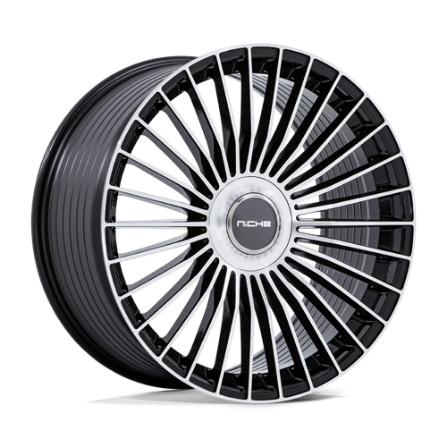 Niche Wheels NC282 SERENE - Gloss Black W/ Machined Face