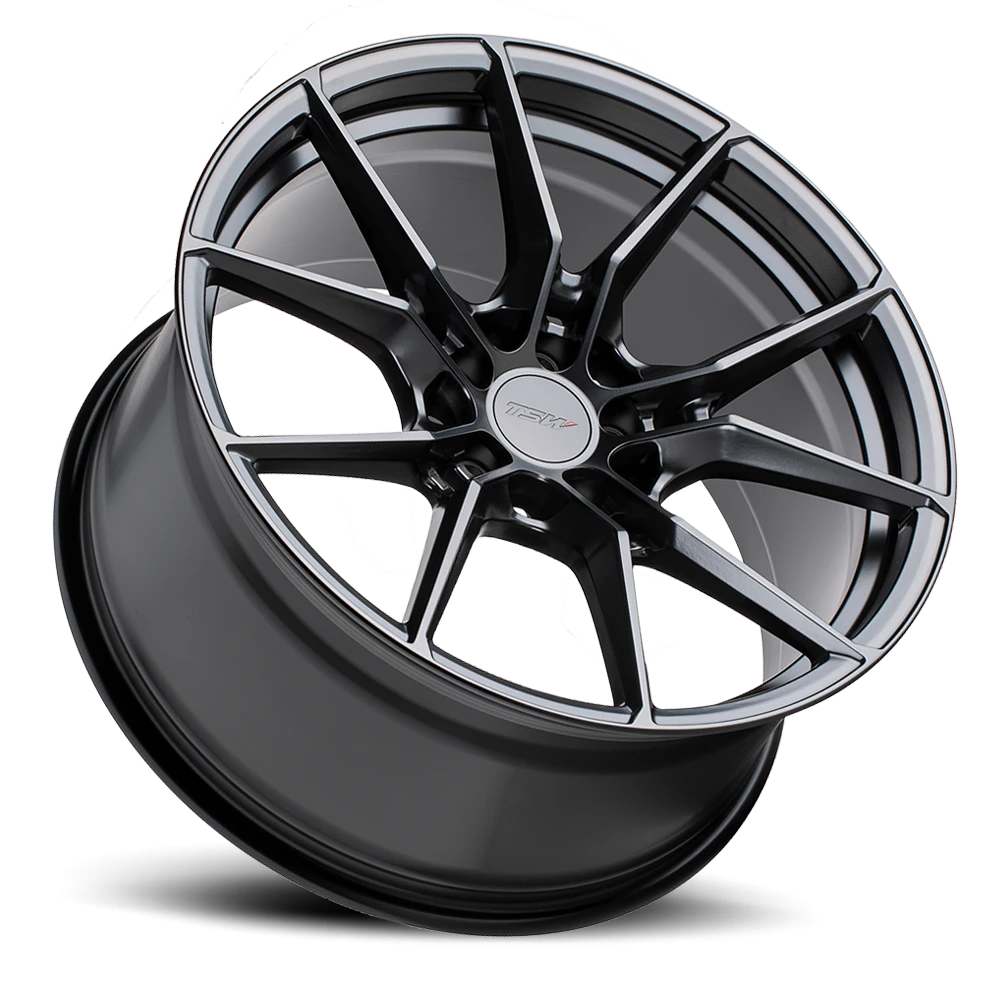 TSW Neptune 19x8.5" 5x112mm 66.6mm CB +32mm Semi Gloss Black